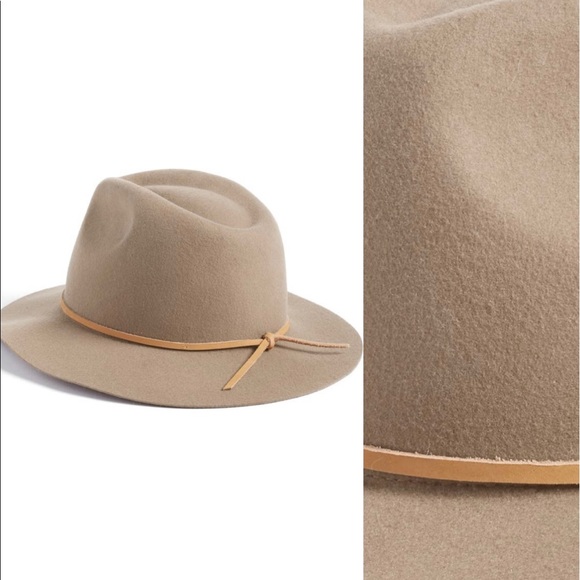 • BRIXTON Wesley Wool Fedora • - Picture 2 of 3